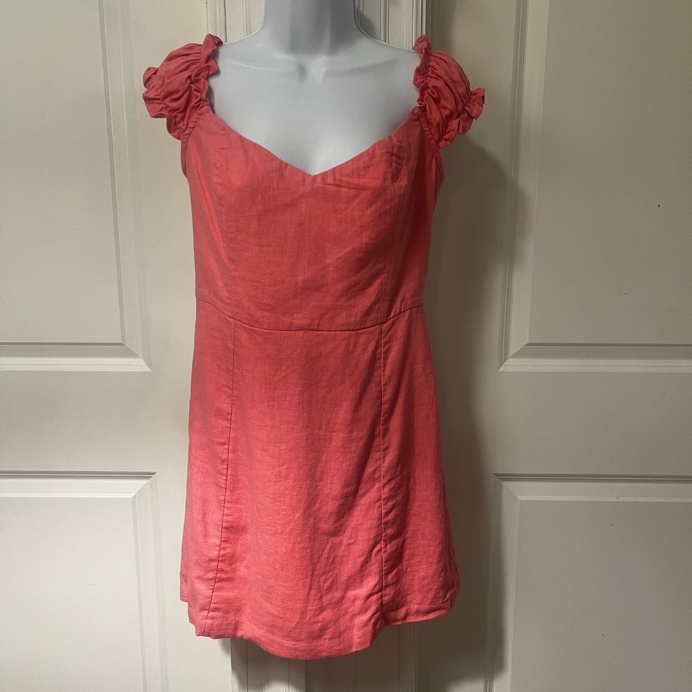 Hot Pink Abercrombie NWT Off Shoulder MiniDress Medium